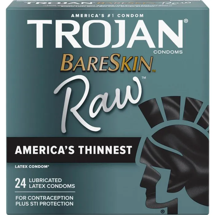 Female Sex Toys Trojan Trojan Bareskin Raw UltraThin Condoms
