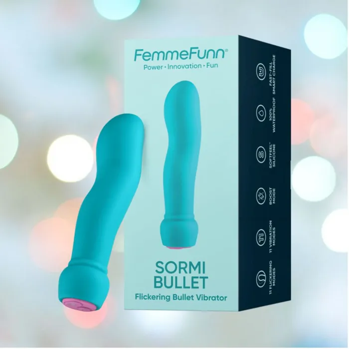 FemmeFunn Sormi Bullet Turquoise Femme Funn Female Sex Toys