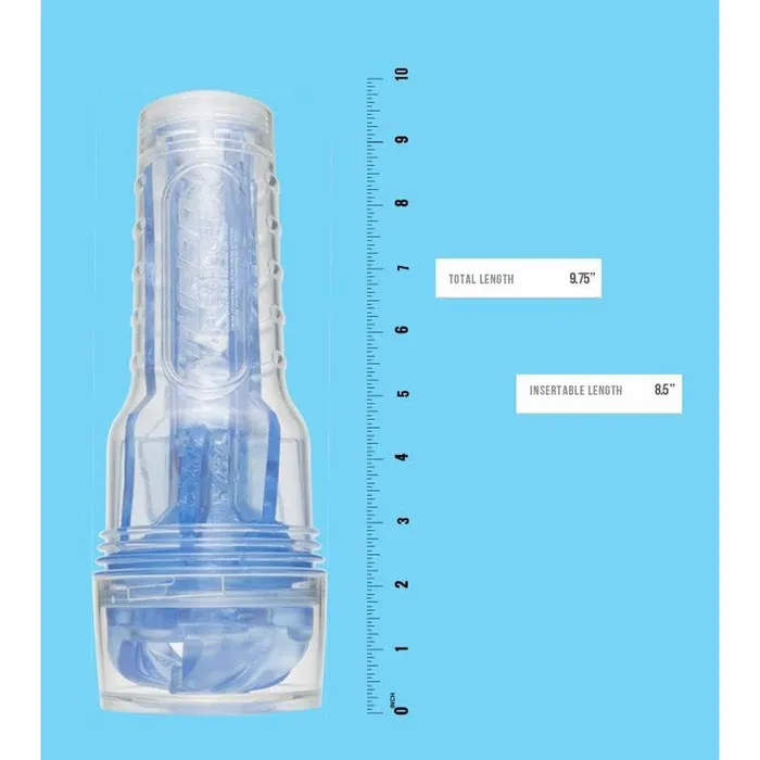 Fleshlight Turbo Thrust Blowjob Simulator Blue Ice Fleshlight Vibrators