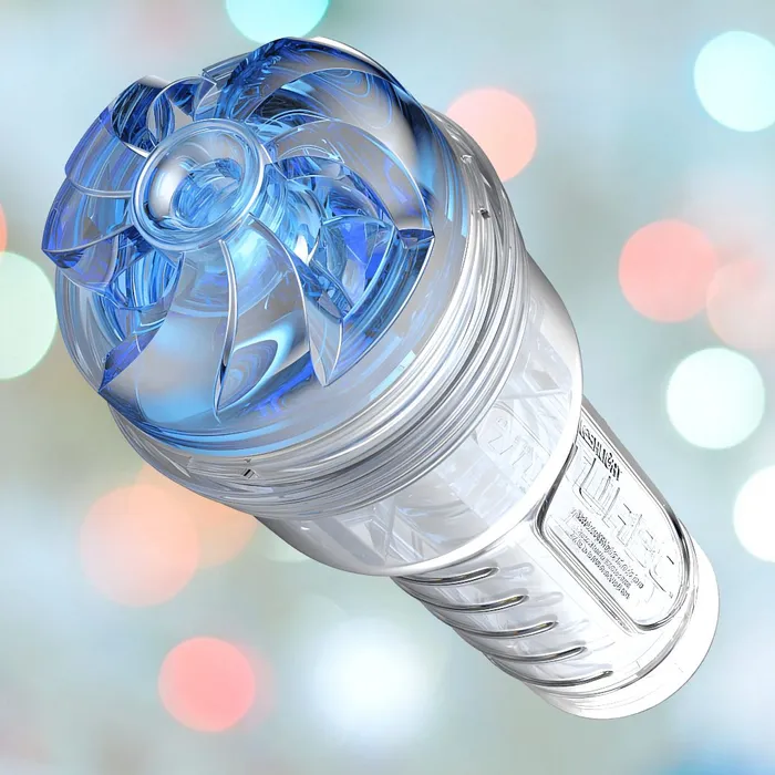 Fleshlight Turbo Thrust Blowjob Simulator Blue Ice Fleshlight Vibrators