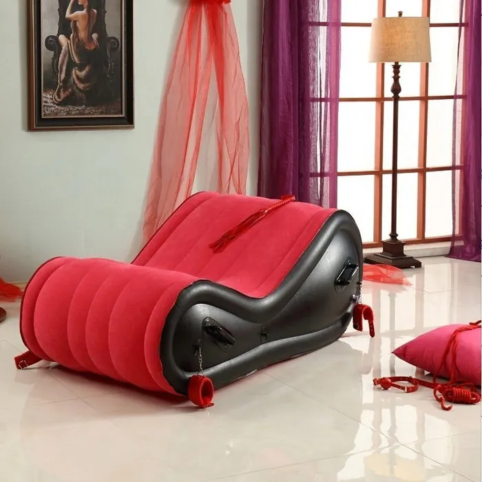 Inflatable BDSM Sex bed Most flexible BDSM furniture Oxyshop Female Sex Toys