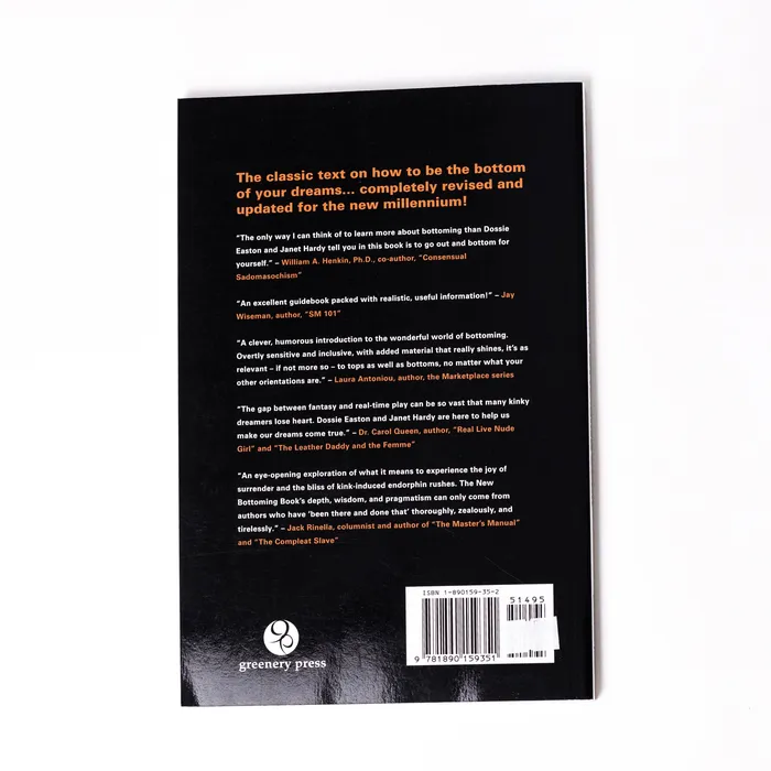 Janet W Hardy Dossie Easton The New Bottoming Book Dildos