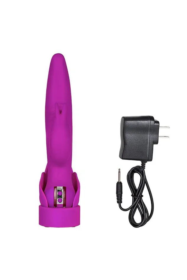 Jopen Vibrators Jopen Vanity Vr12 Dual Rabbit Vibrator Purple