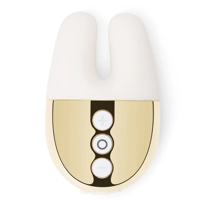 Le Wand Chrome Double Vibe White Gold LE WAND Vibrators
