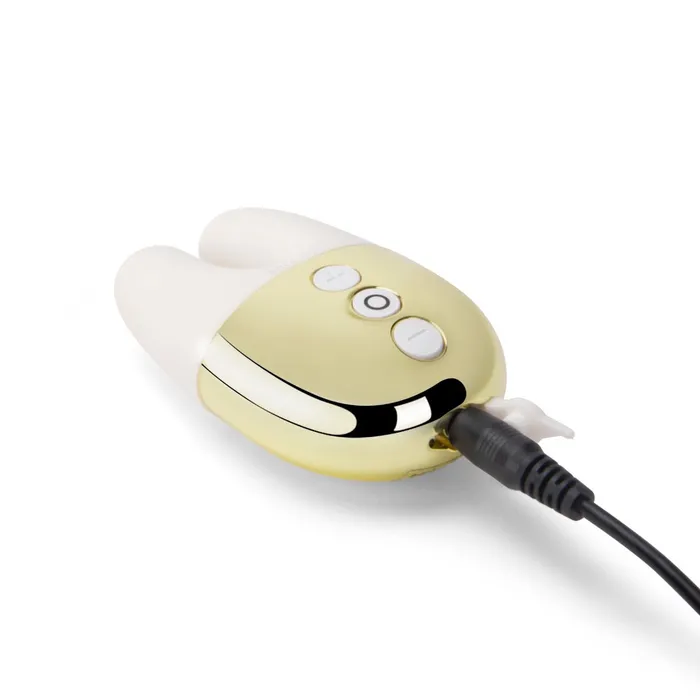 Le Wand Chrome Double Vibe White Gold LE WAND Vibrators