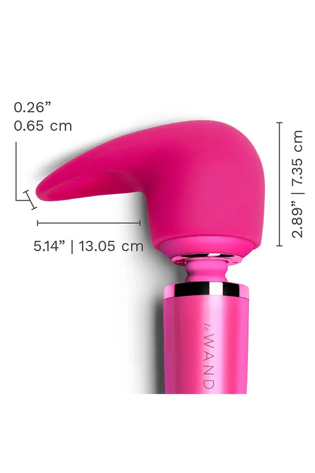 Le Wand Vibrators Le Wand Flick Wand Attachment Pink