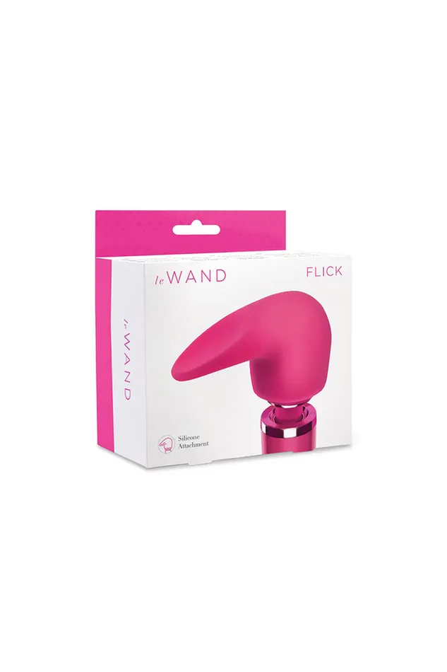 Le Wand Vibrators Le Wand Flick Wand Attachment Pink