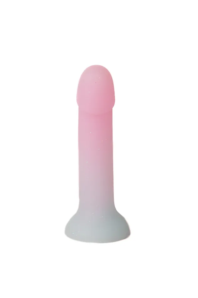 Love to Love Dildos Love to Love Dildolls Galactica Glitter Dildo BlueWhite