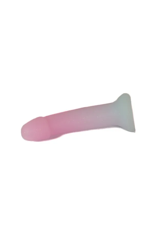 Love to Love Dildos Love to Love Dildolls Galactica Glitter Dildo BlueWhite