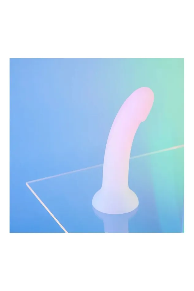Love to Love Dildos Love to Love Dildolls Galactica Glitter Dildo BlueWhite