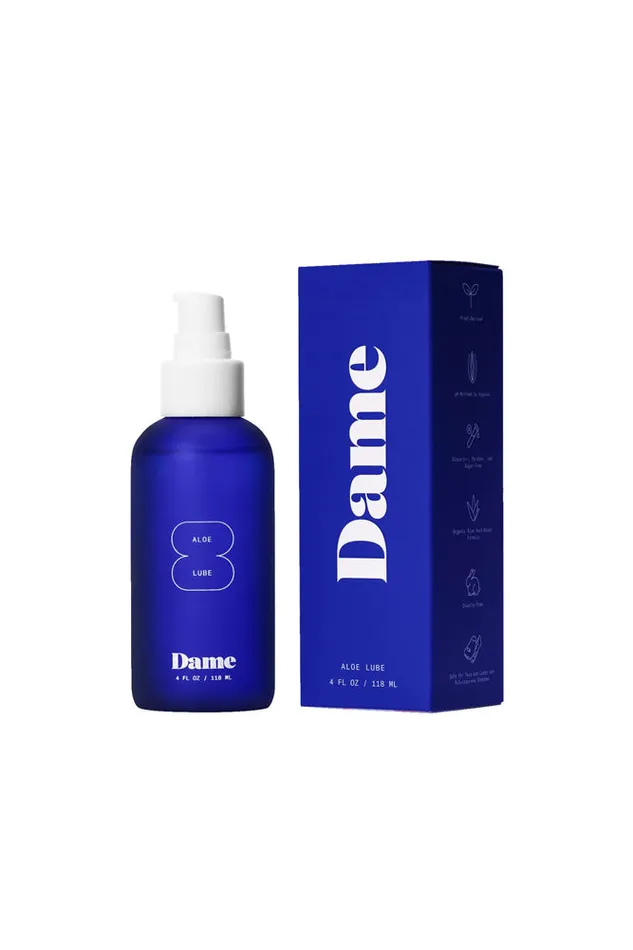 Lubricants Dame Dame Aloe WaterBased Lubricant 4oz