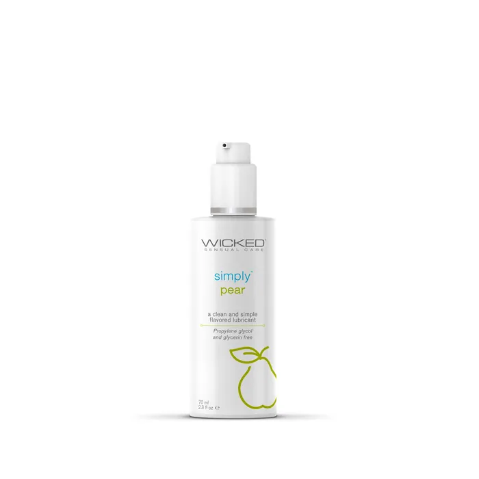 Lubricants Wicked Sensual Care Simply Aqua Flavored Lubricant Pear 23oz Wicked Sensual Care Lubricants Wicked Sensual Care Simply Aqua Flavored Lubricant Pear 23oz Wicked Sensual Care