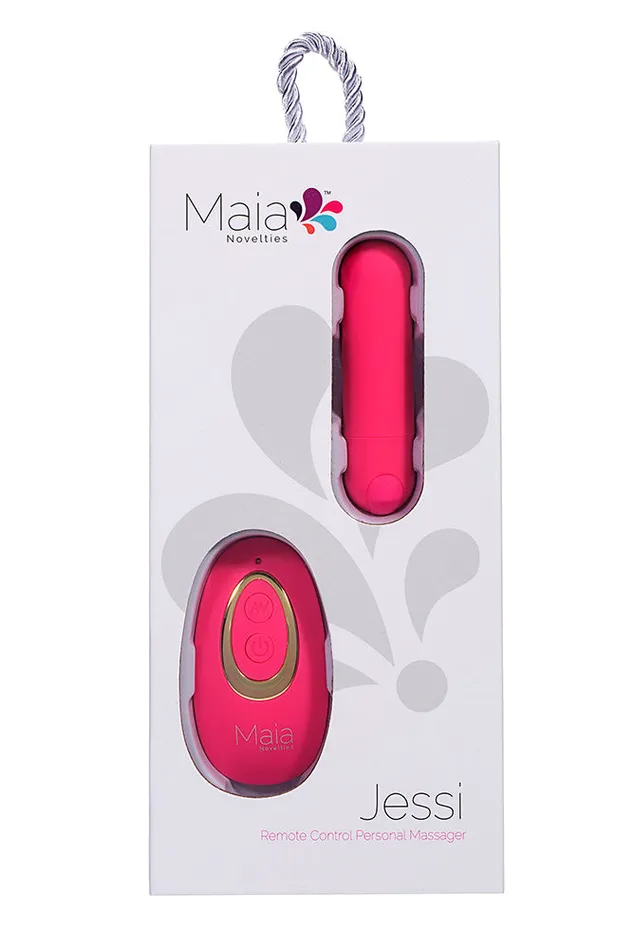 Maia Toys Couples Maia Toys Jessi Remote Controlled Mini Bullet Pink