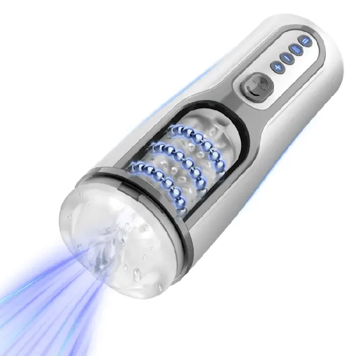 Male Sex Toys Amovibe Automatic Thrusting Male Masturbator with Massaging Beads Male Sex Toys Amovibe Automatic Thrusting Male Masturbator with Massaging Beads