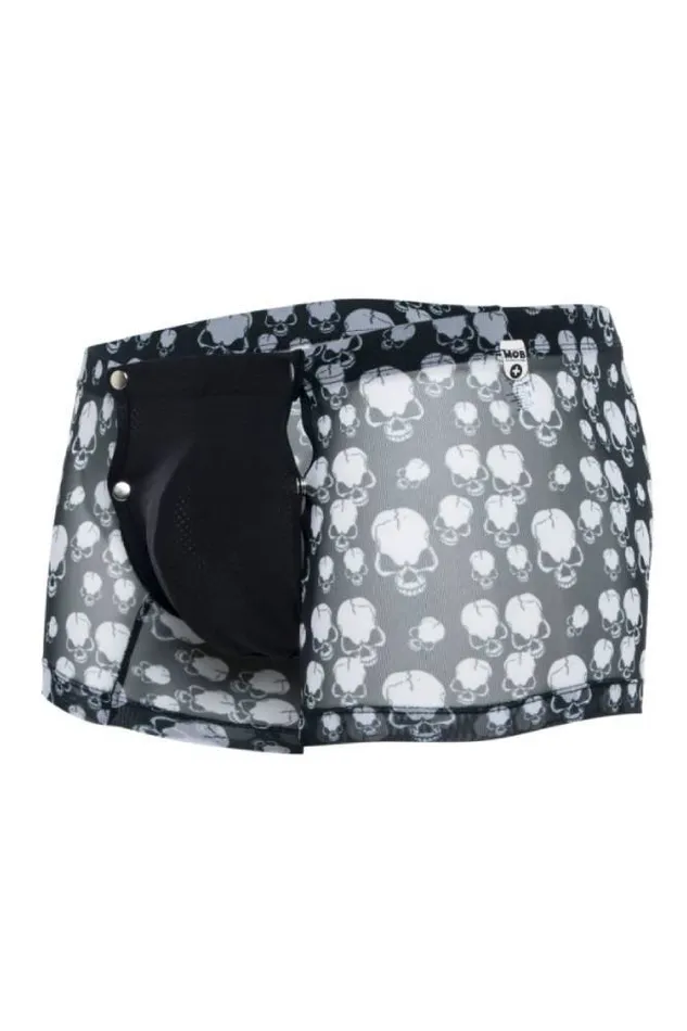 Male Sex Toys Male Basics Male Basics Pouch Boxer Skull Print