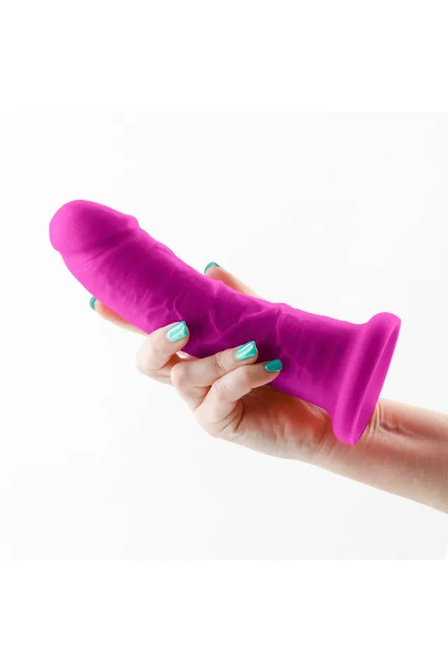NS Novelties Dildos NS Novelties Colours 7 Inch Dual Density Girth Dildo Assorted Colors
