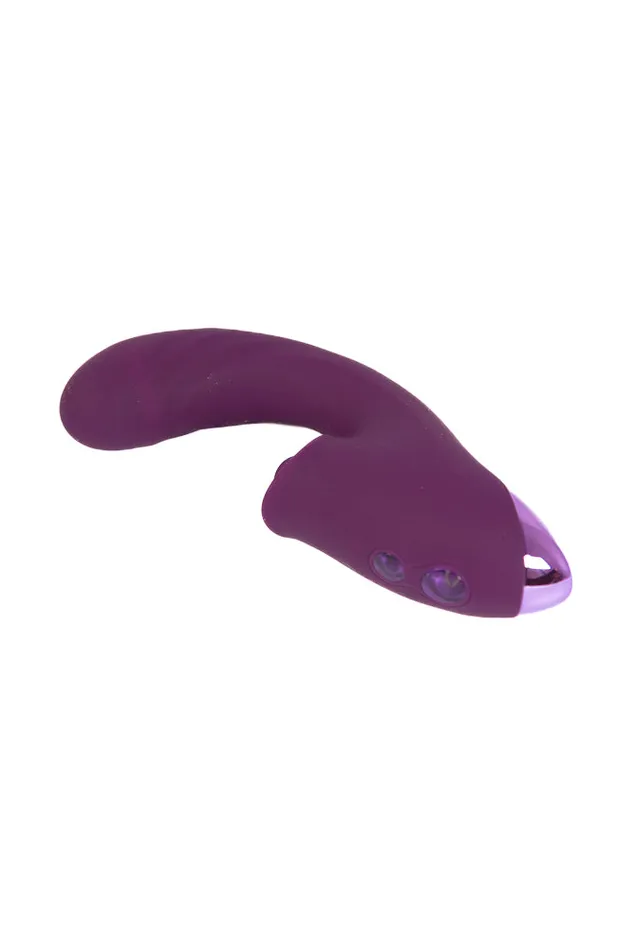 NS Novelties INYA Caprice Thrusting Dual Vibrator Purple NS Novelties Vibrators