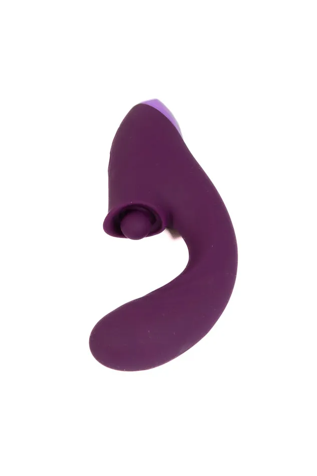 NS Novelties INYA Caprice Thrusting Dual Vibrator Purple NS Novelties Vibrators