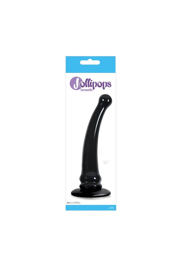 NS Novelties NS Novelties Jollipops Smooth Plug Black Anal