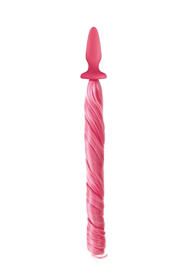 NS Novelties NS Novelties UnicornTails Tail Plug Pastel Pink Anal