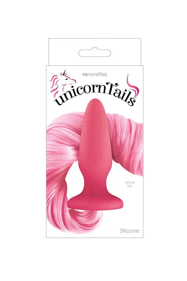 NS Novelties NS Novelties UnicornTails Tail Plug Pastel Pink Anal
