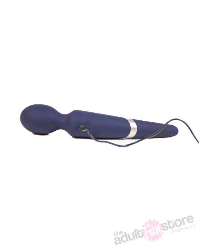 NS Novelties Vibrators NS Novelties Sugar Pop Aurora DualEnded Wand Vibrator Blue