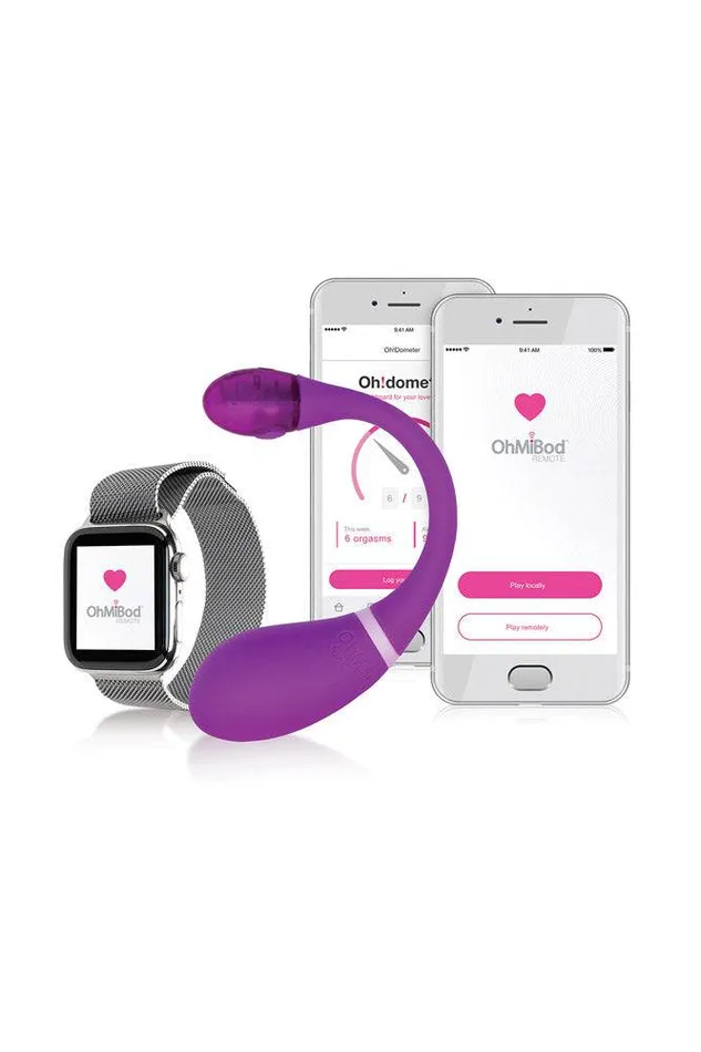 Ohmibod Vibrators Oh Mi Bod Esca 2 Bluetooth Vibrator Purple