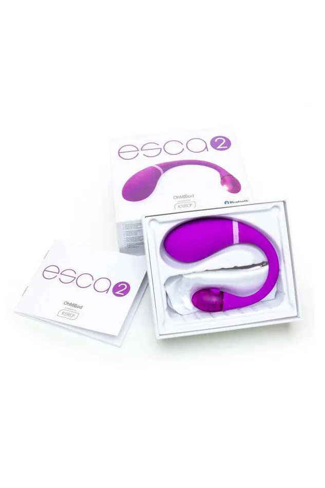 Ohmibod Vibrators Oh Mi Bod Esca 2 Bluetooth Vibrator Purple