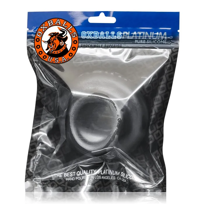 OXBALLS Male Sex Toys Oxballs Juicy Silicone Penis Pump Sleeve Black