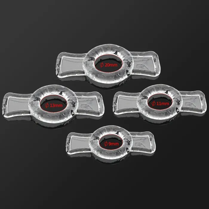 Oxyshop 4 pc x Ejaculation Delay Rings Vibrators