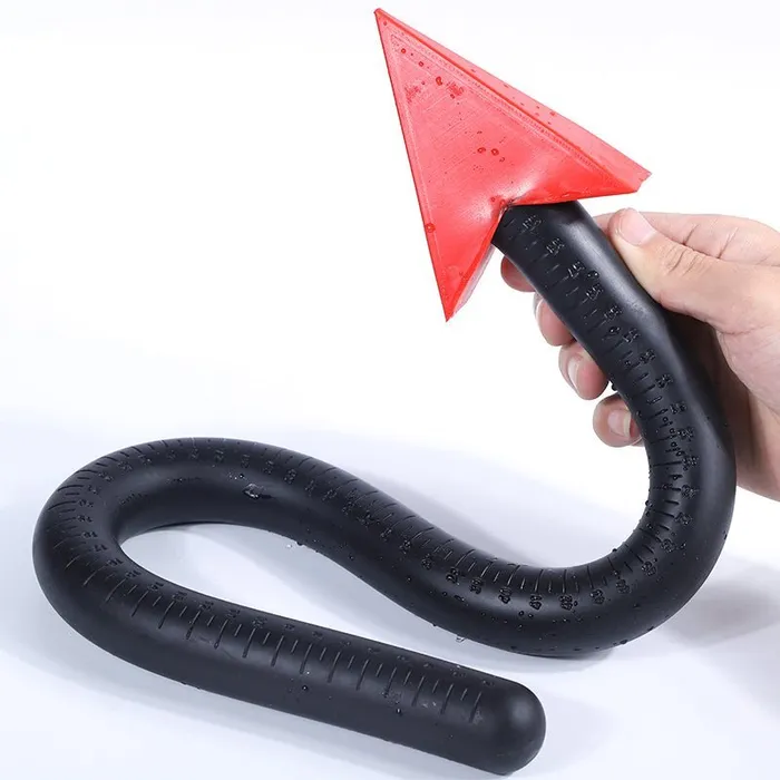 Oxyshop Anal Devil Tail Anal plug ruler Compete on the deep