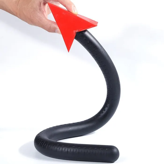 Oxyshop Anal Devil Tail Anal plug ruler Compete on the deep
