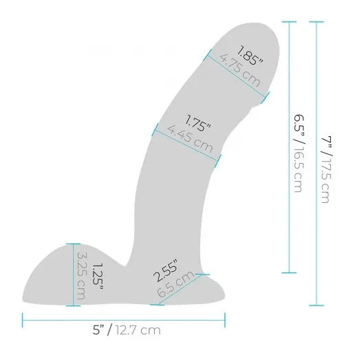 Pegasus Dildos Pegasus Remote Control 65 Inch Realistic Balls Peg With Harness Pink
