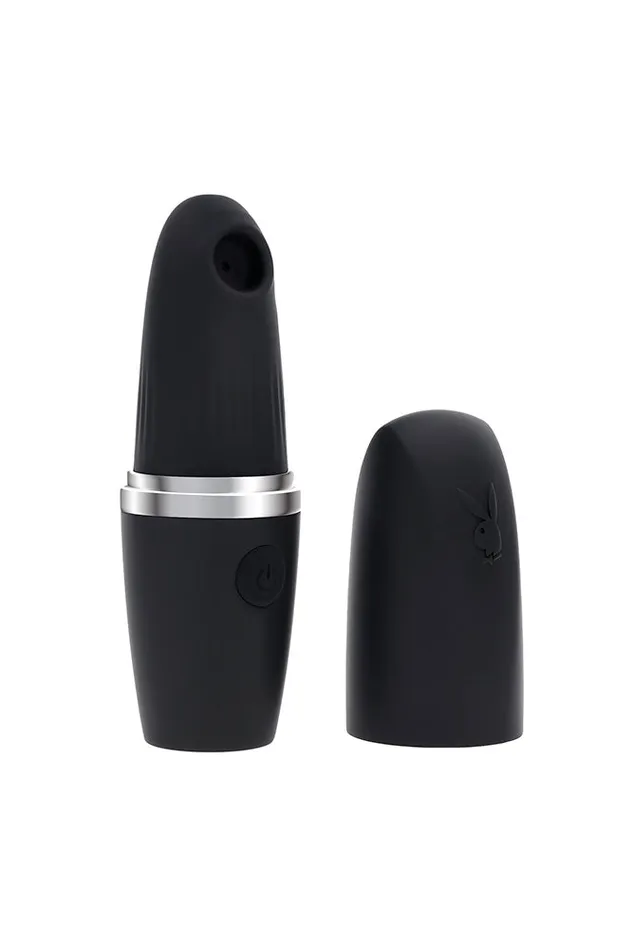 Playboy Excursion Clitoral Stimulator with Suction Black Evolved Female Sex Toys Playboy Excursion Clitoral Stimulator with Suction Black Evolved Female Sex Toys