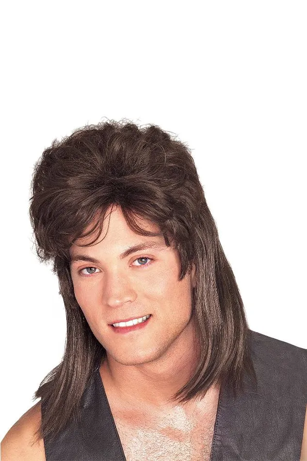 Rubies Costume Company Mullet Wig Brown Rubies Costume Company Vibrators