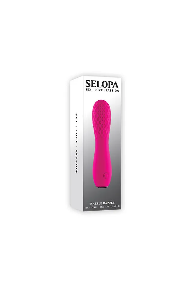 Selopa Vibrators Selopa Razzle Dazzle Bullet Vibrator Pink