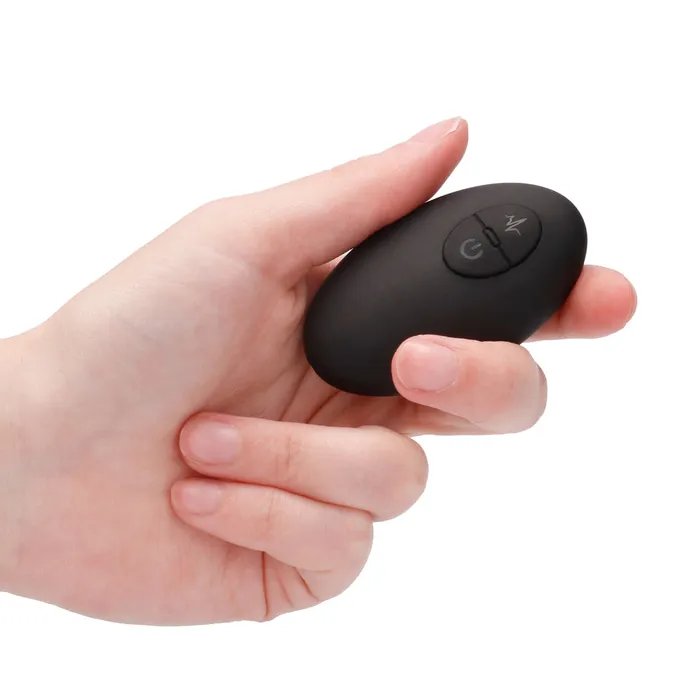 Shots Electroshock Prostate Massager Remote Controlled Black Shots Toys Anal
