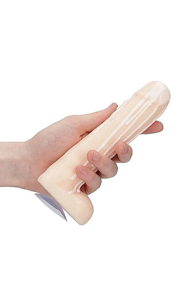 Shots Toys Dicky Soap with Balls Cum Covered Beige Shots Toys Dildos
