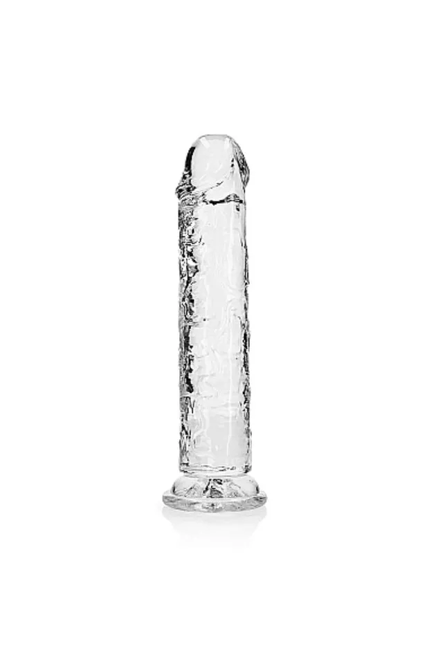 Shots Toys Female Sex Toys Shots Toys RealRock 10 Realistic Dildo with Suction Cup Clear
