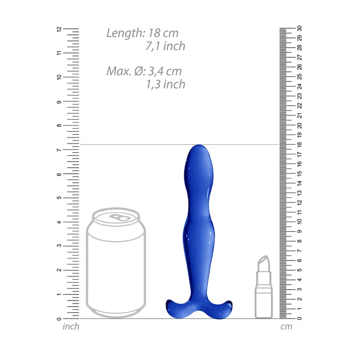 Shots Toys Vibrators Shots Chrystalino Elegance Blue
