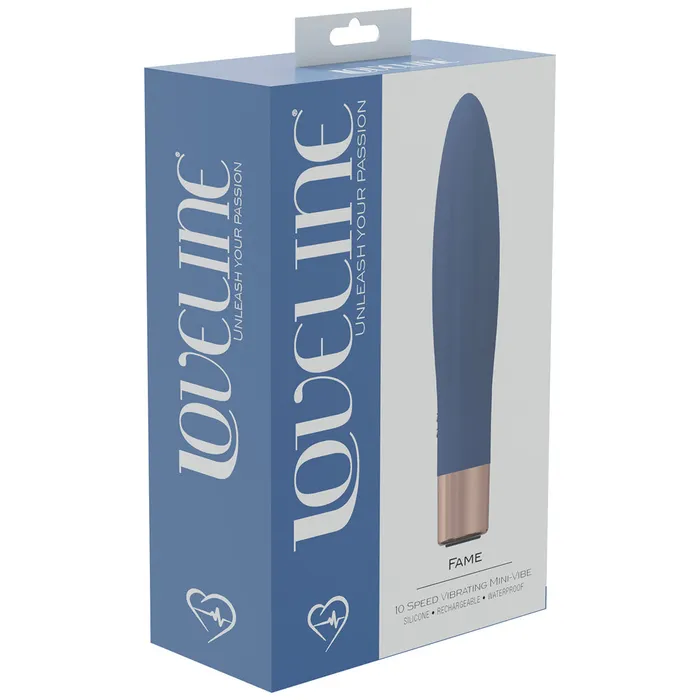 Shots Toys Vibrators Shots Loveline Fame BlueGrey