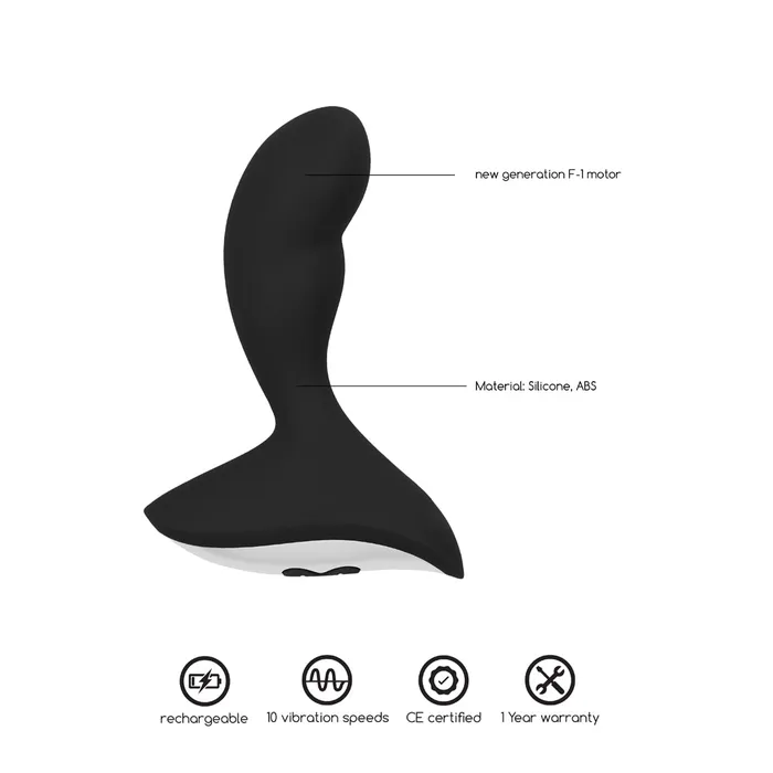 Shots Toys Vibrators Shots Simplicity Geron Black