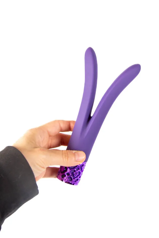 Shots Toys Vibrators Shots Toys Royal Gems Dueling Queens Vibrator Various Colors