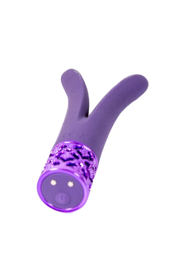 Shots Toys Vibrators Shots Toys Royal Gems Dueling Queens Vibrator Various Colors