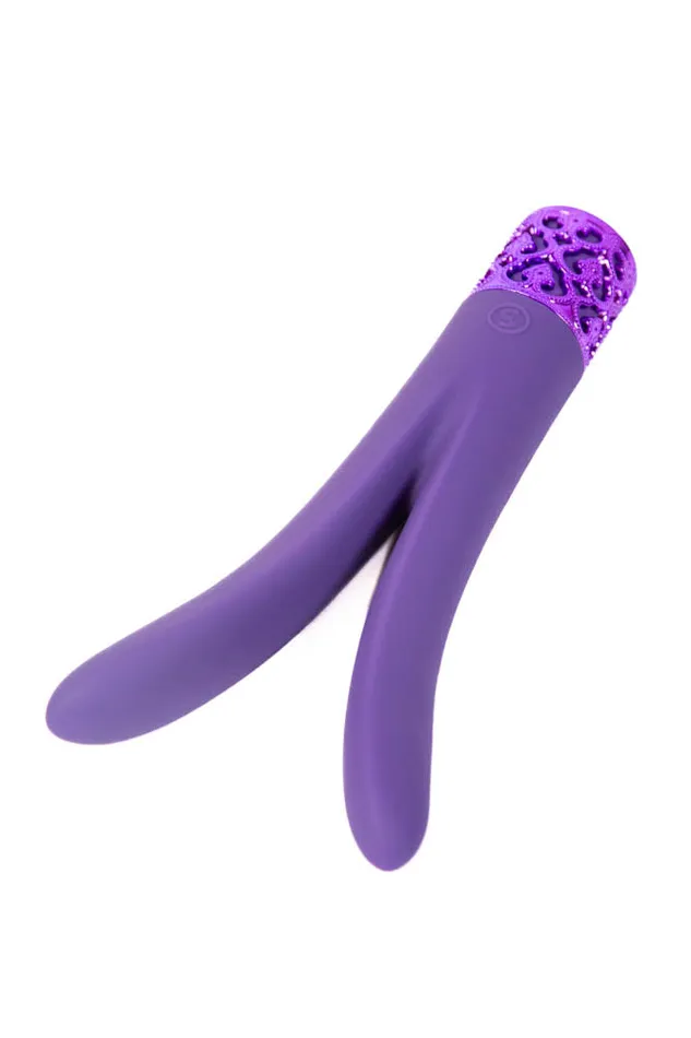 Shots Toys Vibrators Shots Toys Royal Gems Dueling Queens Vibrator Various Colors