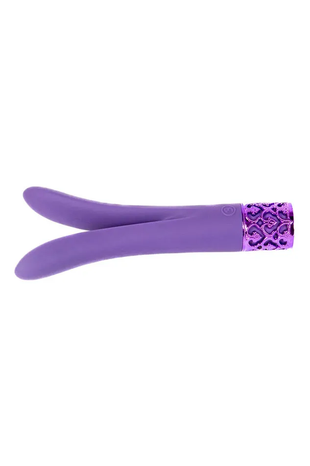 Shots Toys Vibrators Shots Toys Royal Gems Dueling Queens Vibrator Various Colors
