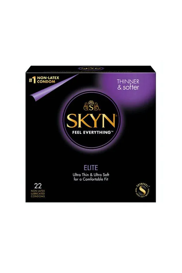 SKYN Elite Ultra Thin Condoms 22 pack Skyn Condoms Male Sex Toys