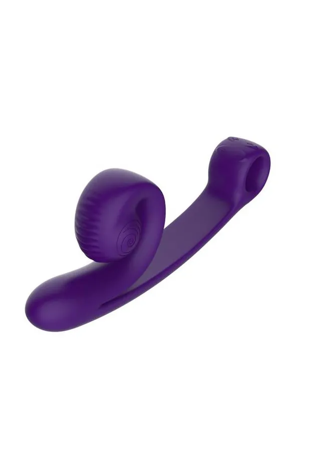 Snail Vibe Curve Dual Vibrator Purple Snail Vibe Vibrators