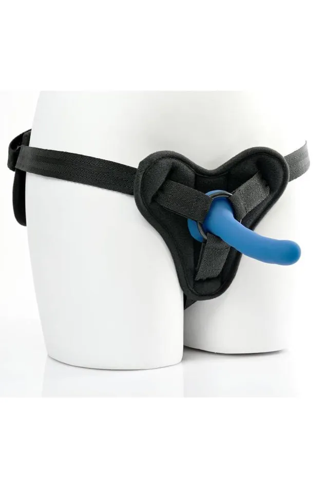 Sportsheets Anal Sportsheets New Comers Strap On Set Special Edition 2 Pc Set BlackBlue