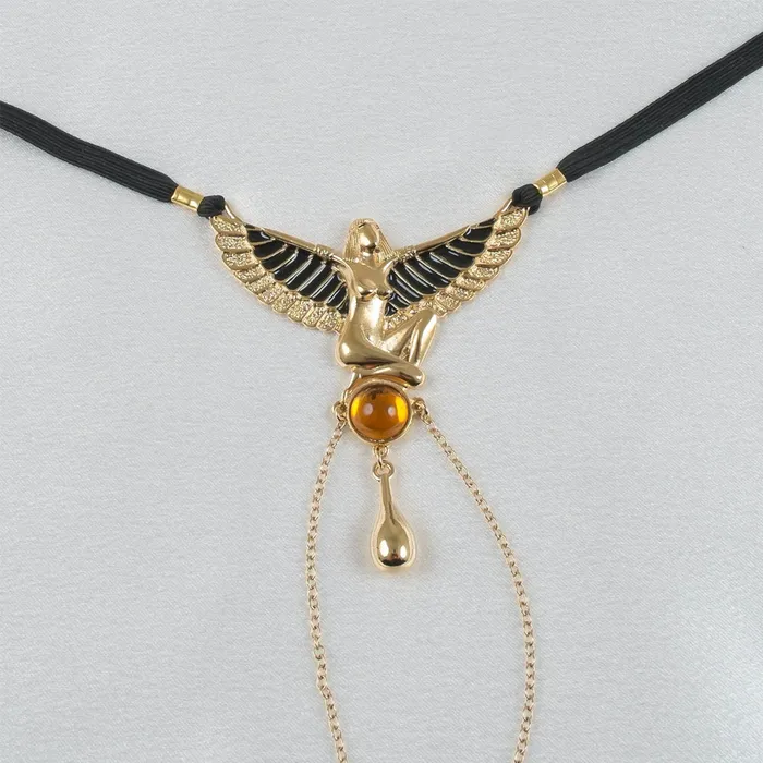 Sylvie Monthule Vibrators Sylvie Monthule The Kiss of Isis GString Gold